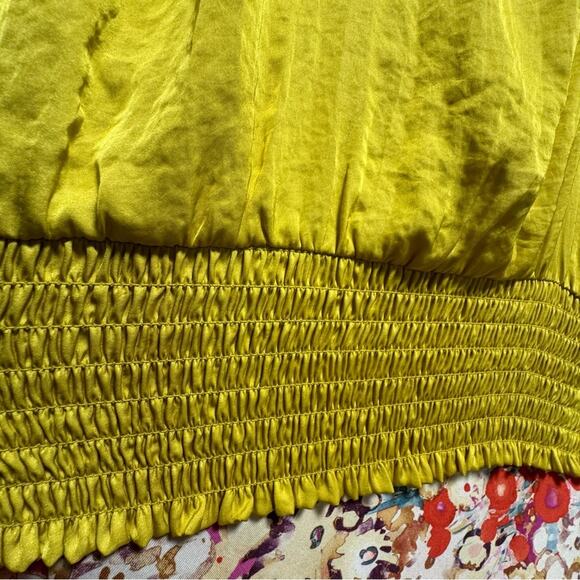 Petite Small Canary Yellow Philosophy Blouse - Picture 6 of 15